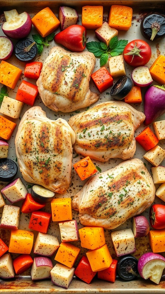 Italian Chicken and Vegetable Bake