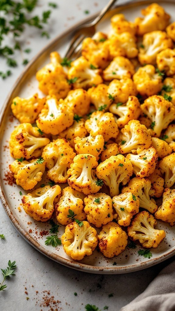 Plate of spiced roasted cauliflower garnished with parsley

14 Cheap Middle Eastern-Inspired Recipes